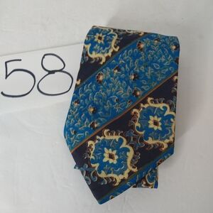 TUDOR Zurith Mens Formal 100% Silk Neck Tie 56" BY 4" Made In India